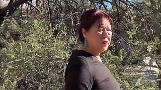 Fapping My Fur covered Puss While Examining Nature