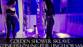 Golden Shower Slave - No Release for Disobedience