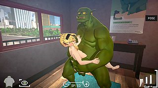 Hentai big tits, thalia, thai massage