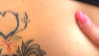 Rough Anal Strap-on with Busty Mature and Her Teen Girlfriend
