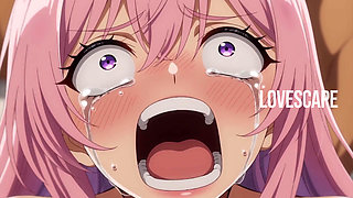 Pink Hair Anime Cutie Takes It From Behind (AI)