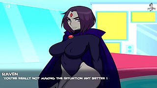 Raven goes wild with a hot punk blowjob in sinfully fun games