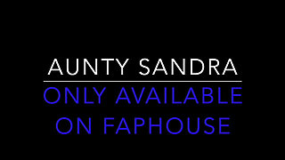 Vgq37 Aunty Sandra and Her Glass Dildo