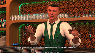 Dominos Beach 8: John's Flirty Date Proposal to Fiona