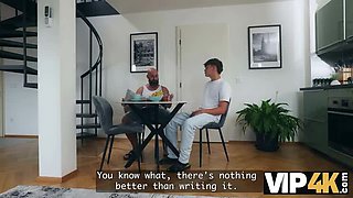 Big Natural Tits European Girlfriend Sex Tutorial with Stepdaddy Sex Master