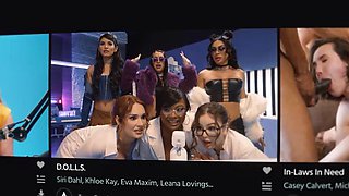 ADULT TIME - MILF Savanah Storm Is Caught Masturbating In Her Backyard By Pervert Voyeur Neighbor: Porn