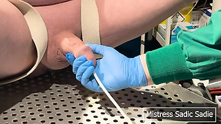 A Simple Catheter Demonstration, Widen His Urethra