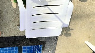 ! Two College Girls Pay Pool Boys For Raw Sex