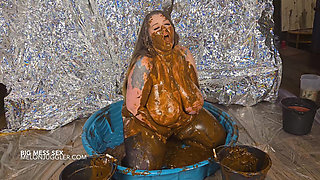 Melonie Nosha Huge Tits and Hairy Chick Is a Big Sexy Mess