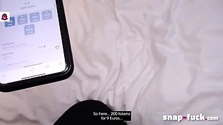 French Fat Man Picks Up Horny Blonde Babe for Hot Sex - Real Amateur Doggy Style