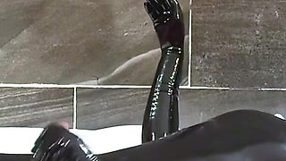 Double Dildo Fun, Part 2 - Alex Latex