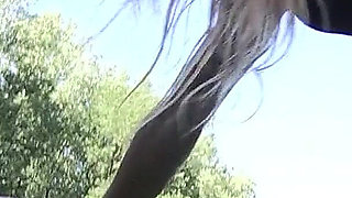 Extreme Hard CBT and Ballbusting in the Woods