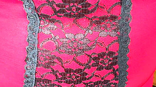 Aunty Sandra Red Girdle & Classic Stockings Vgq53