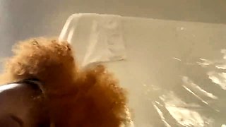 Big Black Booty Gets It Hard in the Bathroom