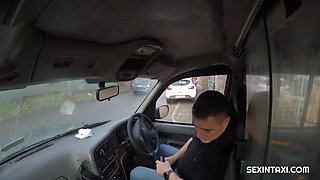 Wondrous milf wants some escapade in a cab