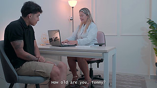 A Sexy Doctor Performs Some Rather Strange Tests