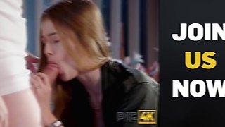 Cheating Hentai Bride Janet Alfano Sucks Michael Fly Before Marriage