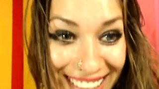 Webcam Girl Plays with Dildo