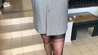 Big Tits Aunty Sandra Amazing in Her Oc Girdle Lingerie