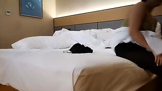 Amateur Asian whore banged on cam