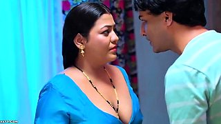 Sultry indian milf Priya Anjali with huge knockers