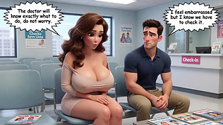 The intimate home exercises solve the young man's tight skin issue in a very passionate daily way (AI generated)