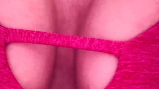 POV Wrestling with Breast in Your Face and Titty Fuck Ending with Mars Solo