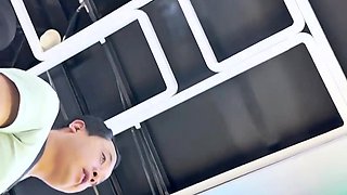 Amateur ass rammed outdoors