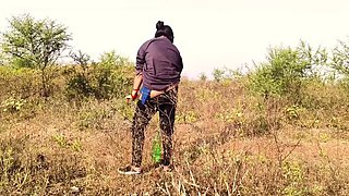 Indian Aunty Outdoor Sex - Priya Caught and Fucked Hardcore