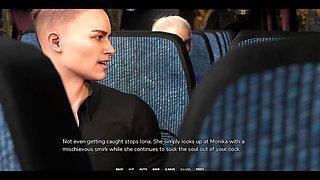 Taboo University - Hot Emo Girl Snacks All My Juicy Cum in a Bus