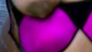 Hot Arab women taking a shower