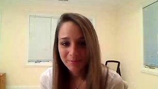 USA sexiest blonde pregnant big boobs beauty webcam show