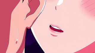 Hentai Room of Guilty Pleasure: Sexy Buxom Nerdy Student Lets Her Teacher Fuck Her In the Lecture Hall