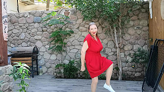 Red Grace in the Garden