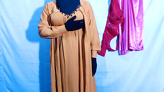 Indian beautiful hijabi muslim sexy bhabhi having sex with neighbor inside the room