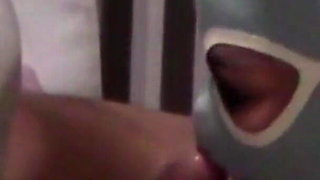 Blonde MILF with Pigtails Takes Cock and Cums in Her Mouth