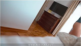 Kiss Cat In Day 4 - Step Mom Share Bed In Hotel Room With Step Son Surprise Fuck Creampie For Step Mother