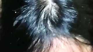 Slut Smoking and Sucking My Fat Cock