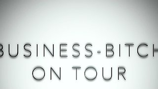 Smoking fetish with brunette in sexy lingerie