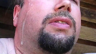 Human Ashtray Garden Installation