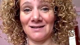 Merce Masturbates with Something Inside Her... Close-up of Her Pussy, Listen to Her Moans