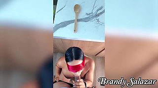 Dinner, Shower, And Fucked With A Butt Plug - Brandy Salazar