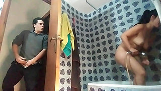 Big ass stepsister fucked in the bathroom