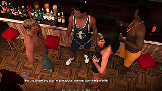 Dominos Beach 21: Victory Party Start & Christine's Anniversary Worry (sfw)
