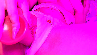 Very wet squirt and orgasm sounds