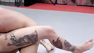 Vanessa Vega Vs David Lee Mixed Wrestling