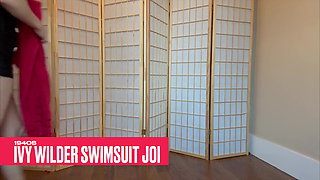 Ivy Wilder's Sultry '40s Swimsuit Jerk off Instruction 4K POV Seduction Awaits!
