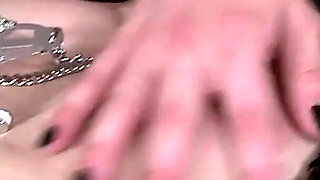 Latex Mistress Torments Obedient Bound Slave