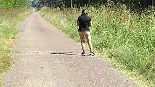 Patricia Undresses Under the Summer Sun