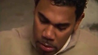 Franco Roccaforte And Sandra Russo In Blonde Babe On The Big Black Dick...pussy Licking Ass Fucking